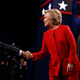 Lester Holt was accused by Donald Trump of being a Democrat, like Hillary Clinton, right. They are shown at a Sept. 26, 2016, debate. (Credit: YouTube)